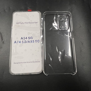 Cassa di plastica dura del telefono cellulare del PC di TPU di copertura completa 360 per OPPO A54 5G F19 Pro A94 5G 11 <span class=keywords><strong>Lite</strong></span> nota <span class=keywords><strong>10</strong></span> Pro - Product Image 5