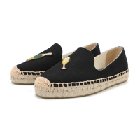 Nouvelles espadrilles pour femmes, printemps-été, confortables, légères, antidérapantes, tendance, semelle en chanvre, respirantes, en toile, plates