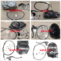 Wave125 RS125 XRM125 pièces de moteur de moto embrayage Conversion manuelle modifier Kit générateur couverture ensemble