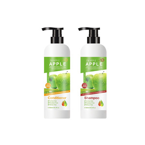 Voll englisch JIAYING Organic Green Apple Wash Protect Serie 2-IN-1 Soft Apple Hair Mash Shampoo & Conditioner - Product Image 5