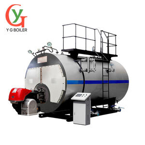 Chaudière à eau chaude horizontale à tubes de fumée, à <span class=keywords><strong>gaz</strong></span> <span class=keywords><strong>ou</strong></span> à mazout, montée sur skid, vente chaude YG CWNS, directement de l'usine, pour <span class=keywords><strong>chauffage</strong></span> de quartier <span class=keywords><strong>ou</strong></span> usage domestique - Product Image 1