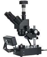 Microscopio estéreo de color negro para joyería, ajuste de Ajuste de joyería, SWF10X, nuevo microscopio