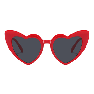 2025 venta al por mayor barato personalizado bodas UV400 gafas favores fiesta sombras colorido caramelo Rosa amor corazón en forma de gafas de sol - Product Image 4