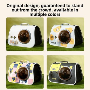 Bolsa de Transporte Plegable para Mascotas, Diseño de Cápsula Espacial, Mochila de Hombro con Diseño de Dibujos Animados para Salidas, Modelo Yp640 - Product Image 4