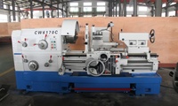 Tour horizontal automatique FineTech CW6170C, robuste, avec broche à couple élevé, haute précision, multifonctionnel, lit en fonte rigide