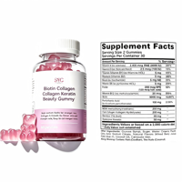 Capsules de biotine, collagène et kératine pour adultes OEM pour des ongles plus forts et des vitamines anti-âge - Compléments alimentaires en marque privée
