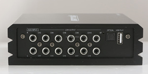 Marriola di alta qualità 8-Channel DSP amplificatore per auto 8*40w RMS potente materiale in alluminio con uscita reale crossover modello DSP-AP10 - Product Image 5