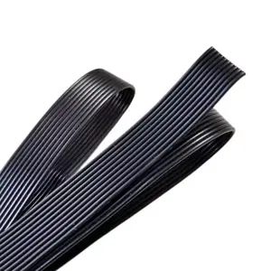 PVC Flexible Multi Conductor Cable UL2444 Flexible Flat Ribbon Cable 24 26 AWG