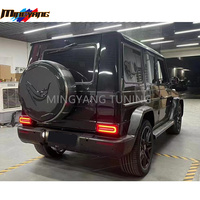 Meilleur ajustement W463 mise à niveau vers W464 AMG G63 Design voiture pare-chocs capots BodyKit pour Mercedes Benz G classe G Wagon 09-18 Kit de carrosserie large