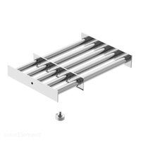 Séparateur d'aimant de grille magnétique en néodyme de qualité alimentaire de 10 pouces avec des aimants amovibles faciles à nettoyer