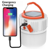 Lanterne solaire LED personnalisée pour le camping, avec télécommande, activée par le son, lampe de tente, lampe de marché nocturne en plein air