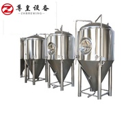 Fermenteur en acier inoxydable/réservoir de stockage pour bière Unitanks avec pierre de carbonatation