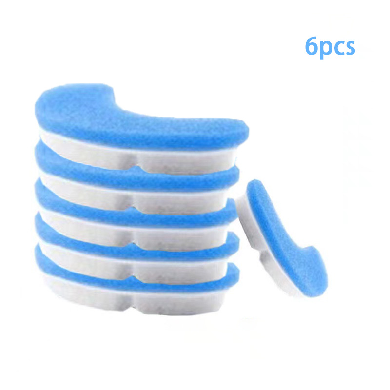 ไส้กรองแบบเรียบง่าย ระบบกรองสามชั้น - แพ็ค 6 ชิ้น