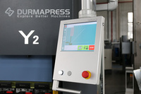 Presse plieuse CNC haute précision DP-SERVO-CT12 135T 3200mm CT12, machine de pliage hydraulique pour tôles en acier inoxydable