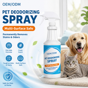 Spray Desodorante para Mascotas OEM con Ingredientes Naturales de Plantas para Perros y Gatos, Elimina Olores Desagradables, Refresca el Pelaje, Suministro de Aseo de Marca Personalizada - Product Image 2