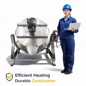 หม้อหุงต้มไฟฟ้าสเตนเลสสตีลเอซ / หม้อต้มแบบมีแจ็คเก็ต / หม้อต้มซุป - Product Image 2