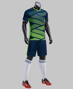 Los niños adultos en nombre y número de impresión de Futbol camisas traje de pantalones cortos <span class=keywords><strong>camisetas</strong></span> de fútbol - Product Image 3