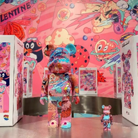 Nouveau Design ours brique Art Collection Action 28cm personnalisé Animal Bearbrick Figure Statue