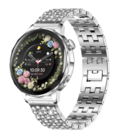 Reloj Inteligente I220 de Acero Unisex, Pantalla Táctil TFT HD de 1.27'', Resistente al Agua IP68, Llamadas Magnéticas por Bluetooth, Respuesta a Llamadas, Frecuencia Cardíaca, Oxígeno en Sangre