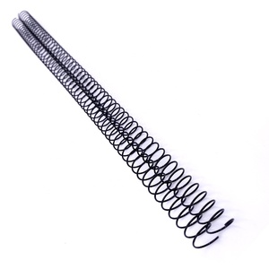 Anelli a Spirale in Metallo Rivestiti in Nylon Nero YPS 14MM, Pre-tagliati Lunghezza A4 per Rilegatura Libri, Fogli Mobili, Forniture per Ufficio e Scuola - Product Image 3