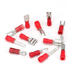 Xiangqian RV Verbindungseffizienz Isolierte Elektrische Klemme Kupfer-Flachstecker Verbindungsstück Verzinnte Gabeltyp Crimpklemme - Product Image 6