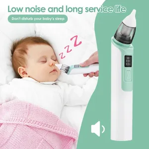 Offre Spéciale appareils ménagers intelligents aspirateur nasal électrique pour bébé et nettoyeur de nez d'aspiration en silicone pour nouveau-né enfant enfant enfants