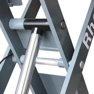 Pertengahan naik portabel mengangkat gunting hidrolik pengangkat mobil digunakan listrik kecil auto gunting mobil - Product Image 3