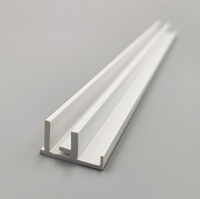 Profilé en H en PVC blanc pour revêtement de plafond en plastique, joint de finition en H pour panneau de bardage