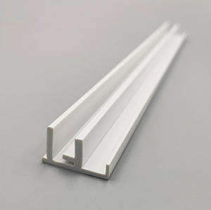 Profilé en H en <span class=keywords><strong>PVC</strong></span> blanc pour revêtement de plafond en plastique, joint de finition en H pour panneau de bardage - Product Image 5