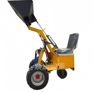Belasting 500Kg 3 Wielen Compacte Elektrische Mini Bulldozer Elektrische Kleine Lader - Product Image 6