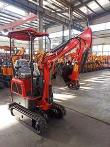 Rhinoceros XN08 Xiniu 1 Ton Mini Crawler Farm Digger Excavadora de orugas de goma para el hogar Nuevo - Product Image 5