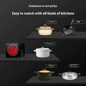 Cuisinière encastrable commerciale en céramique haute puissance 3500W, nouvelle cuisinière à induction multifonction électrique à ondes infrarouges lointaines - Product Image 4