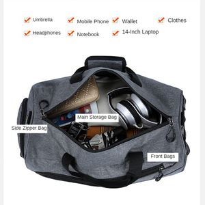 Large Capacity <b>Foldable</b> Storage Duffle <b>Bags</b> Gym Multifunction Waterproof Sports <b>Travel</b> <b>Bag</b> With Customized logo - Product Image 2
