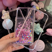 2023 luxe paillettes bling bling 3 en 1 anti-choc sables mouvants étui de téléphone portable pour redmi note12s 12pro 12