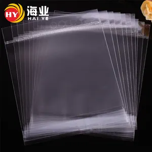 자체 접착과 공장 가격 맞춤형 포장 투명 투명 Opp 비닐 봉지