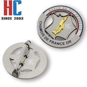 INSIGNE <span class=keywords><strong>SKI</strong></span> ECOLE DU <span class=keywords><strong>SKI</strong></span> FRANCAI LE <span class=keywords><strong>CHAMOIS</strong></span> DE France Argent - Product Image 5