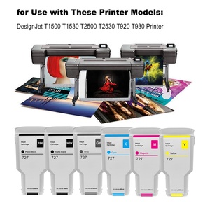 Cartucho de Tinta 727 con Chip para HP DesignJet T920 T930, Compatible con Impresora Plotter HP DesignJet T930 - Product Image 4