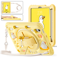 Étui de tablette antichoc pour enfants pour iPad Mini 2 3 4 5 6 7 2024 8,3 pouces, housse de protection complète pour enfants avec support