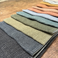 Günstige Leinen Stoff Großhandel Stoff Leinen Sofas Stoff Polyester Polster Textil Rohstoff Sommer