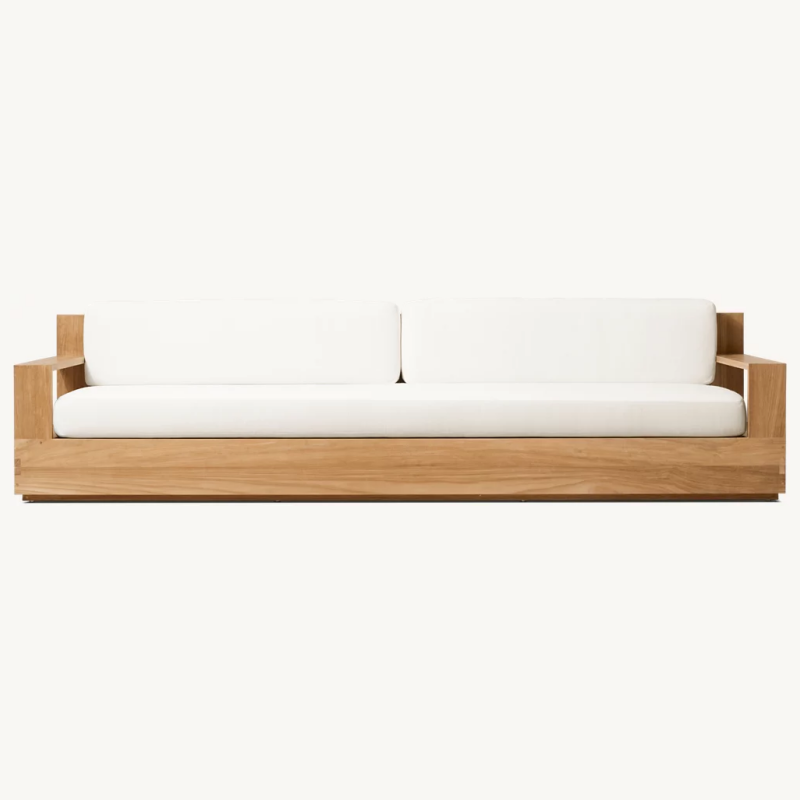 Classic garden set Luxury Teak Outdoor Furniture Set Modern solid wood Patio Furniture Garden Sofa Set