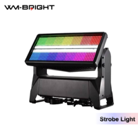 Projecteur de scène professionnel 1500W à LED avec effet stroboscopique et wash, IP65, à tête mobile, avec contrôle DMX512 pour événements extérieurs