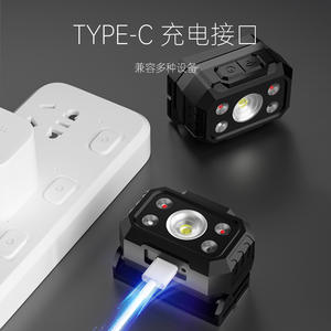 Lampe frontale haute puissance T-15, 29g, LED rechargeable légère avec détection de mouvement pour une utilisation en extérieur - Product Image 4