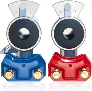 Conector de acoplamiento de manguera de aire de aluminio Gladhand para remolque de hierro fundido - Product Image 1