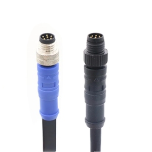 औद्योगिक एम 8 पुरुष कोहनी एकल कोड सिग्नल तार - Product Image 4