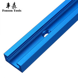 Glissière de guidage pour le travail du bois, rail de guidage, échelle de poussée, échelle, scie circulaire électrique, table basculante, établi, modification DIY - Product Image 2