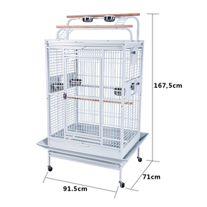 Meilleures ventes Grandes cages à oiseaux en métal avec support - Product Image 3