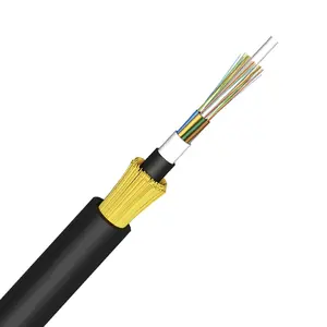 ADSS G652D Fil d'aramide Câble à fibre optique de renfort FRP