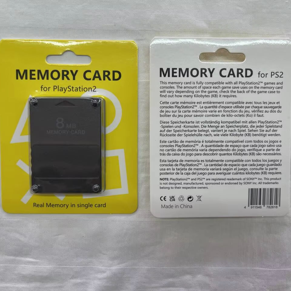 8GB PS2 Memory Card for Games PS2 Console OEM/ODM Available