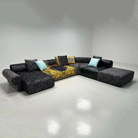Canapé design de luxe en Italie Canapé d'angle modulaire moderne pour salon