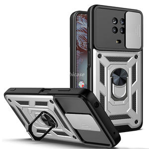 Funda de teléfono móvil con soporte de ventana de empuje, cubierta magnética de montaje para coche <span class=keywords><strong>Nokia</strong></span> G10 G20 - Product Image 1